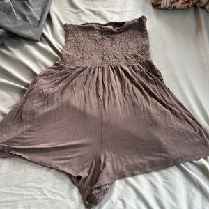 Aerie Sz Small strapless Romper